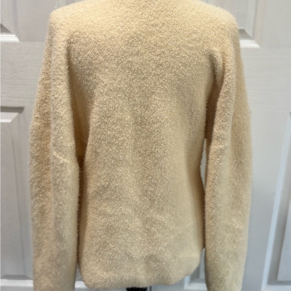 J. Crew Cream Teddy Jacket size XL - Picture 5 of 6